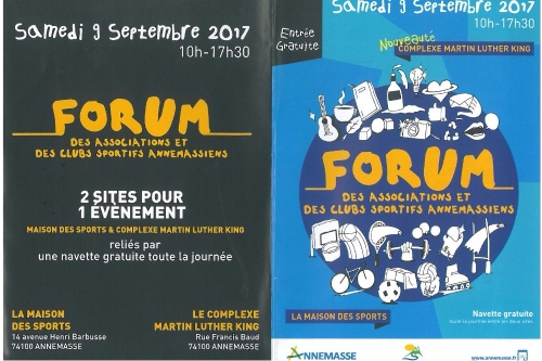 Forum des sports du 9 septembre 2017