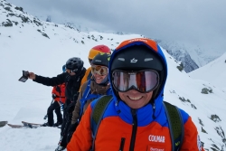 Sortie Hors piste à Chamonix le 09-02-2019